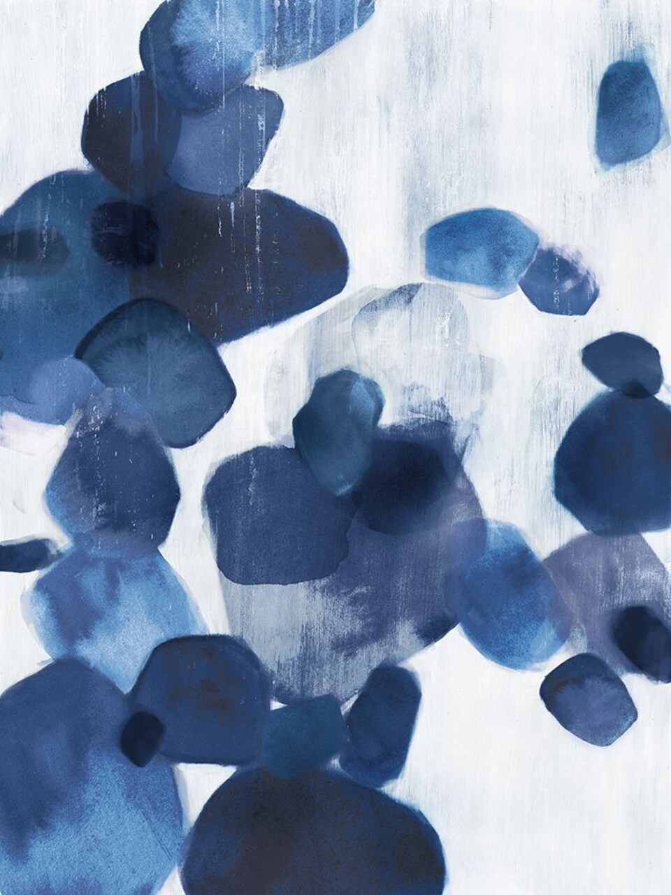 Shadow Pebbles I Indigo Version Poster Print by PI Studio - Item # VARPDXPG216CIndigo